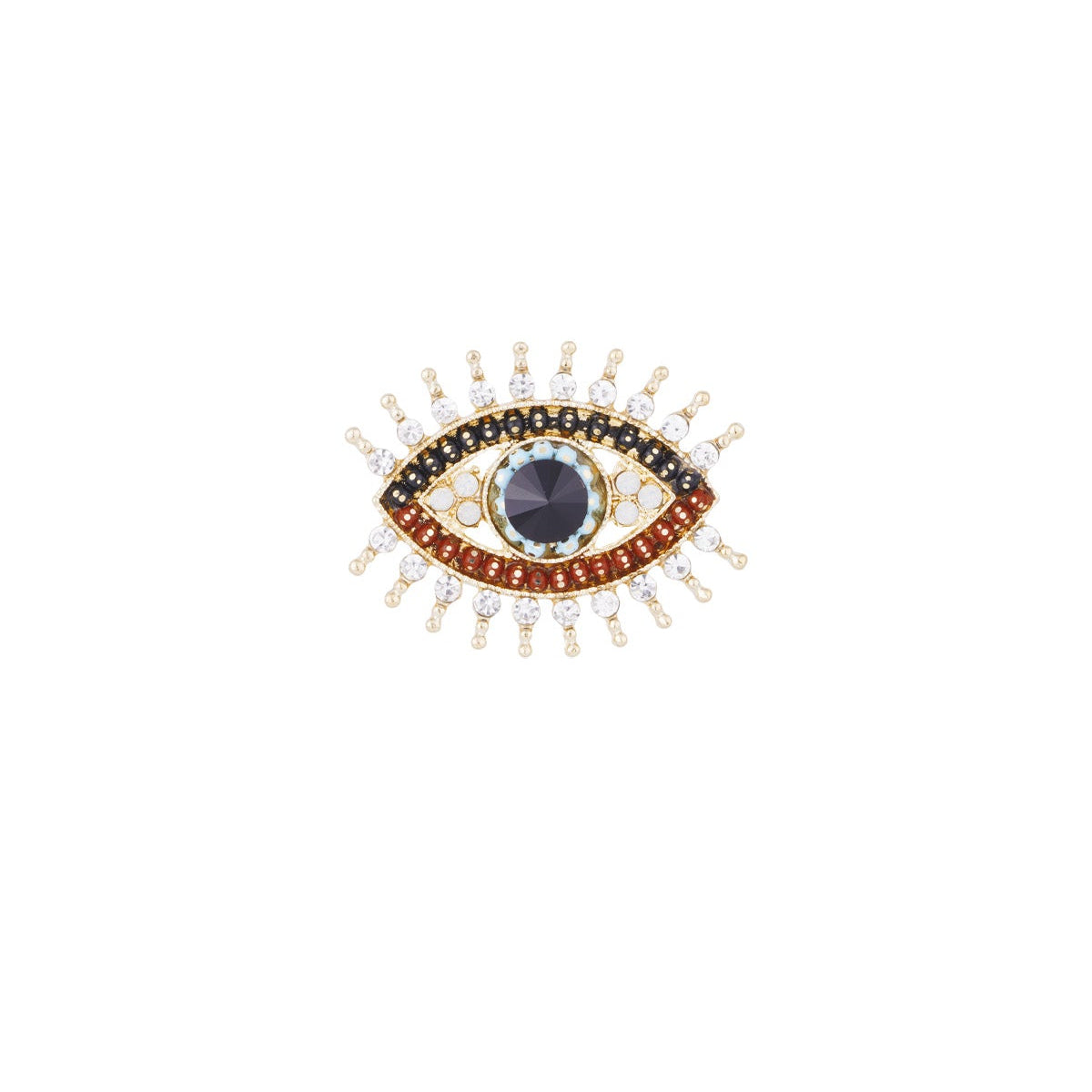 broche oeil de charme