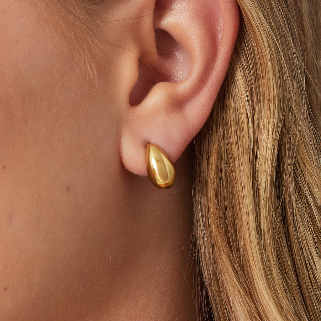 Boucles d'oreilles en forme de larme